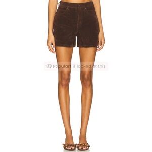 Free people brown suede short. 29